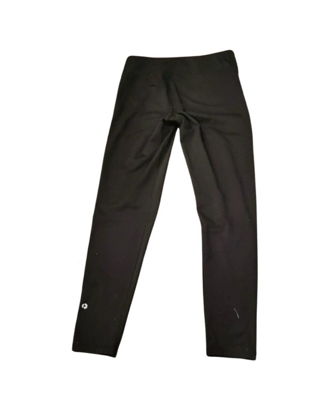 90 Degree by Reflex Black Athletic Leggings Girls Size 12 High Rise Stretch - Picture 2 of 3